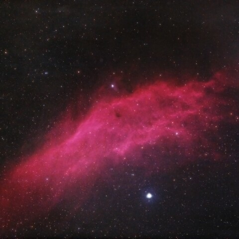 NGC1499 カリフォルニア星雲（ペルセウス座）