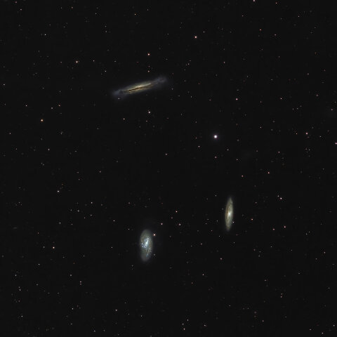 M65,M66,NGC3628 しし座トリプレット（しし座）