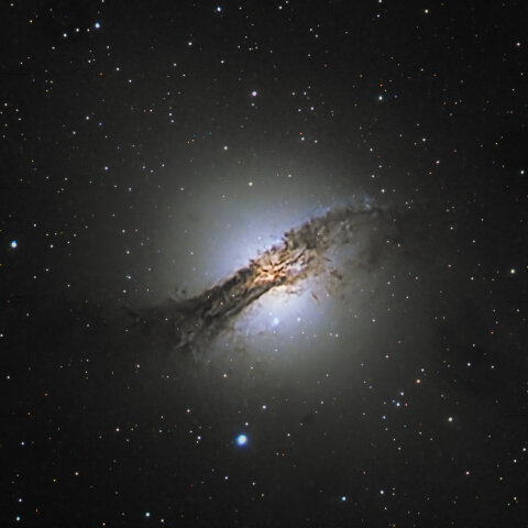 NGC5126 ケンタウルスＡ銀河（ケンタウルス座）