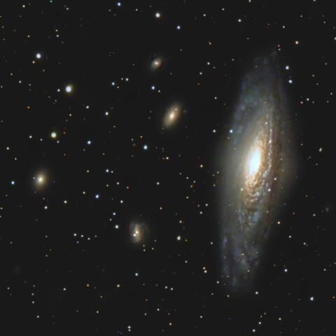 NGC7331 ペガスス座の銀河（ペガスス座）