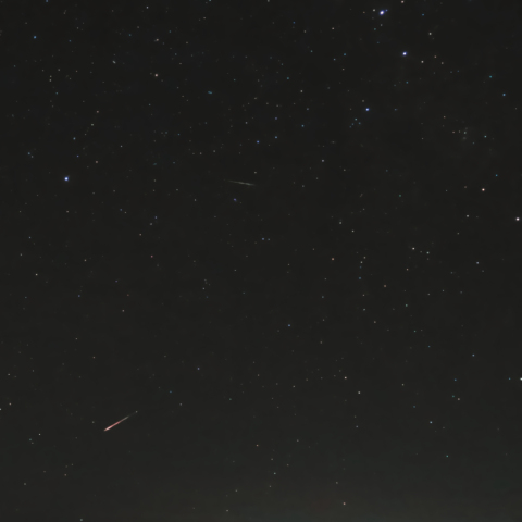 流星とカシオペア