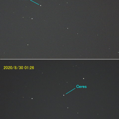 2020-8-28 ～ 8-30 のケレス