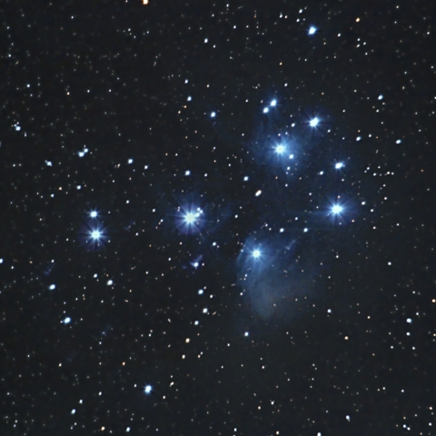 2020-10-24 M45 プレアデス星団