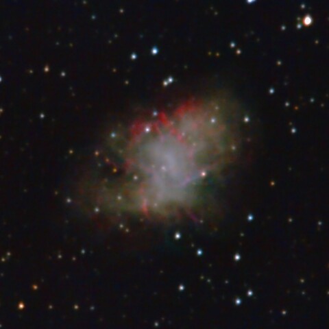 2020-11-13 M1 かに星雲（再処理）