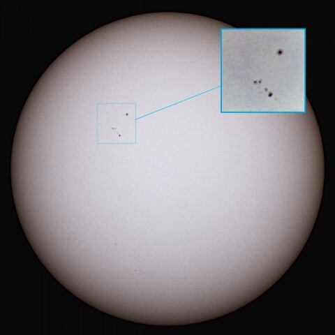 2021-4-24 太陽黒点