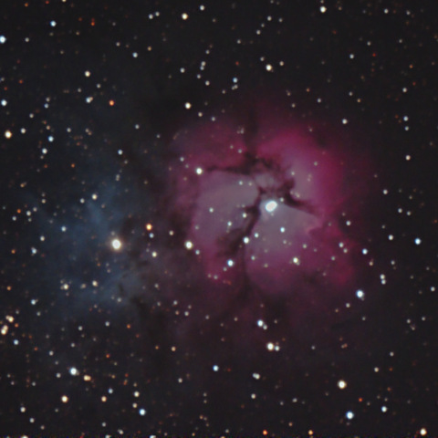 2021-5-4 M20 三裂星雲（いて座）