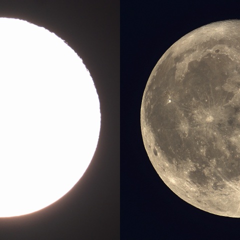 月とπSco、2025/5/13