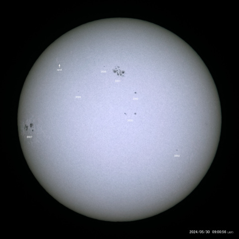 太陽黒点 (2024/05/30)