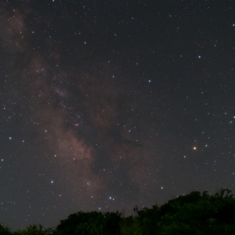さそり座～いて座付近の天の川