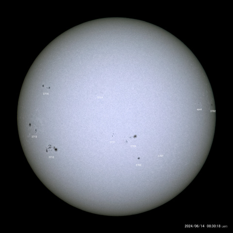 太陽黒点 (2024/06/14)
