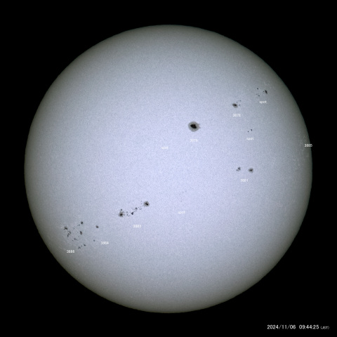 太陽黒点 (2024/11/06)