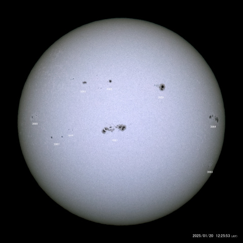 太陽黒点 (2025/01/20)