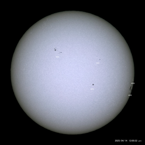 太陽黒点 (2025/04/14)