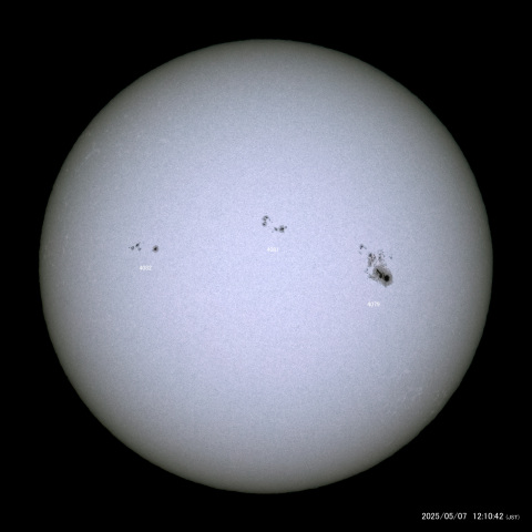 太陽黒点 (2025/05/07)