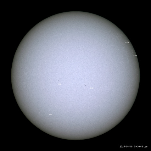 太陽黒点 (2025/08/18)