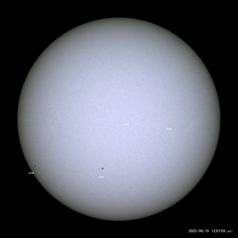 太陽黒点 (2025/08/19)