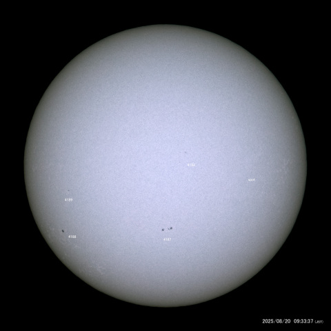 太陽黒点 (2025/08/20)