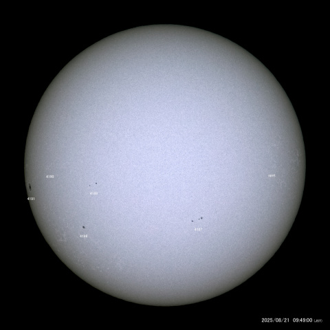 太陽黒点 (2025/08/21)
