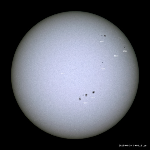 太陽黒点 (2025/09/09)