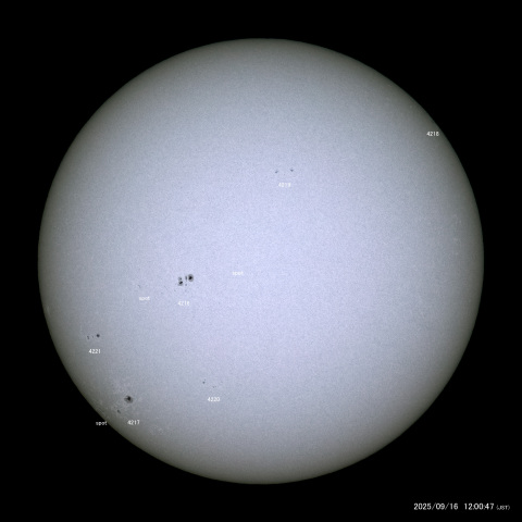 太陽黒点 (2025/09/16)