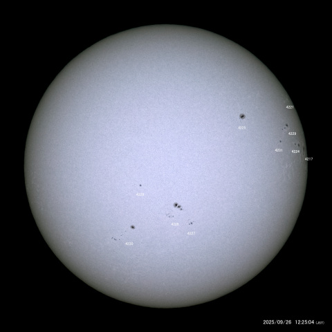 太陽黒点 (2025/09/26)