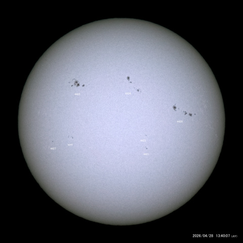 太陽黒点 (2026/04/28)