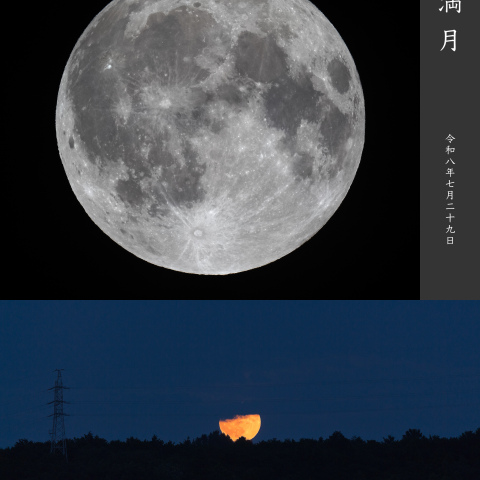 満月（月齢 15.2）