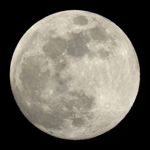 月齢13.6 待宵の月