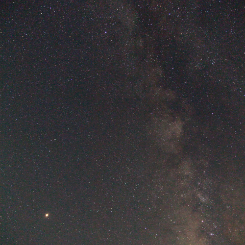 火星_土星_天の川