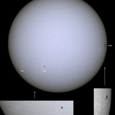 太陽黒点 (2020/12/05)