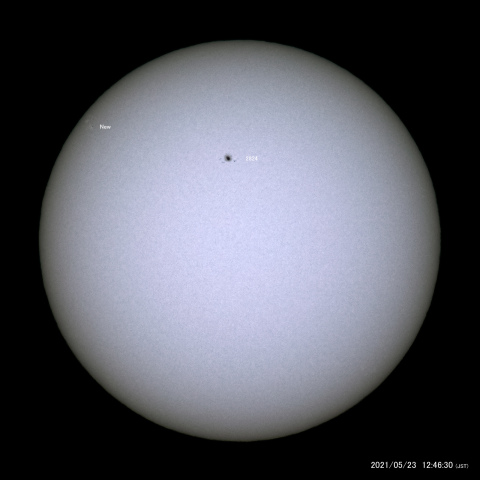 太陽黒点 (2021/05/23)