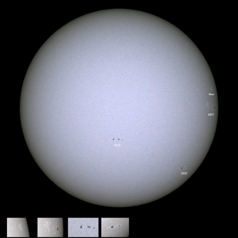 太陽黒点 (2021/06/07)