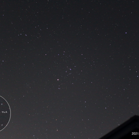 ケレスとアルデバランの最接近