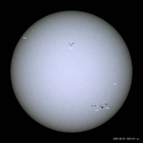 太陽黒点 (2023/05/01)