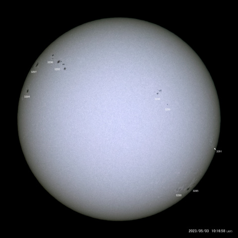 太陽黒点 (2023/05/03)