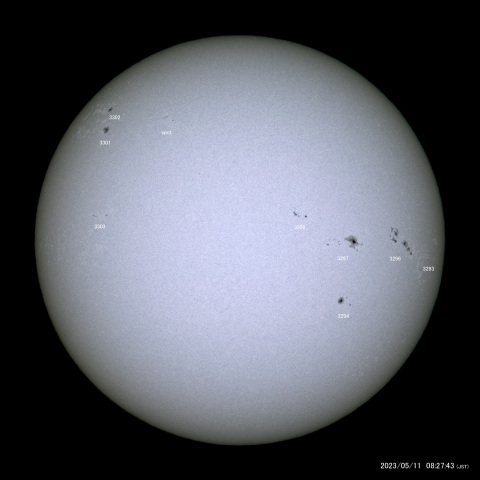 太陽黒点 (2023/05/11)