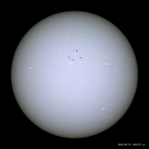 太陽黒点 (2023/05/15)