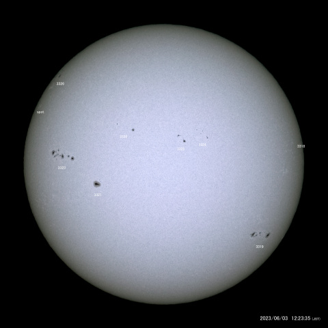 太陽黒点 (2023/06/03)
