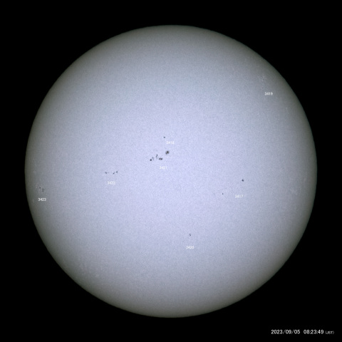 太陽黒点 (2023/09/05)