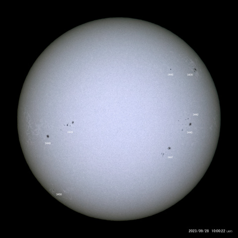 太陽黒点 (2023/09/28)