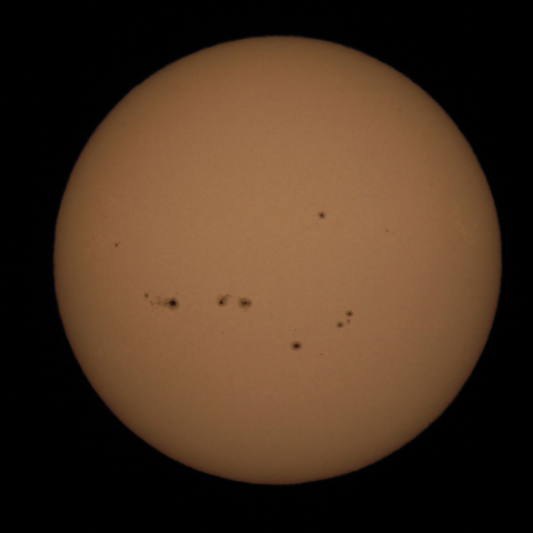 Sunspot number 213