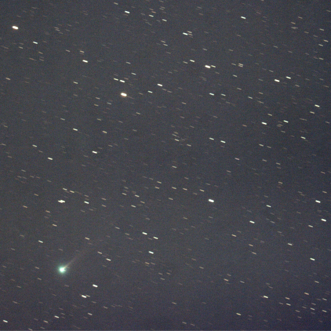 輝くラブジョイ彗星C/2017E4