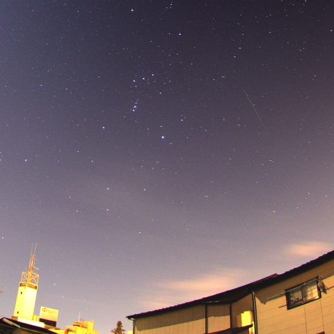 ふたご座流星群とオリオン座