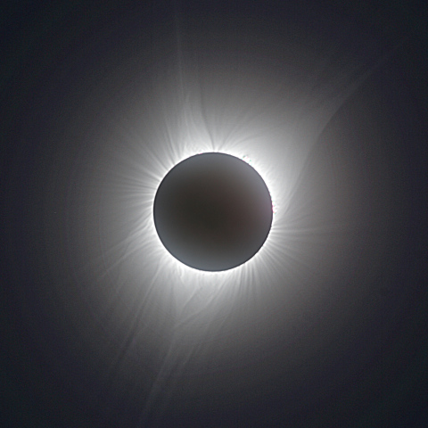 アメリカ横断皆既日食2017（コロナ）