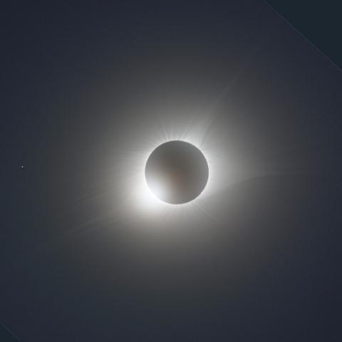 アメリカ横断皆既日食2017（コロナとダイヤモンドリング）