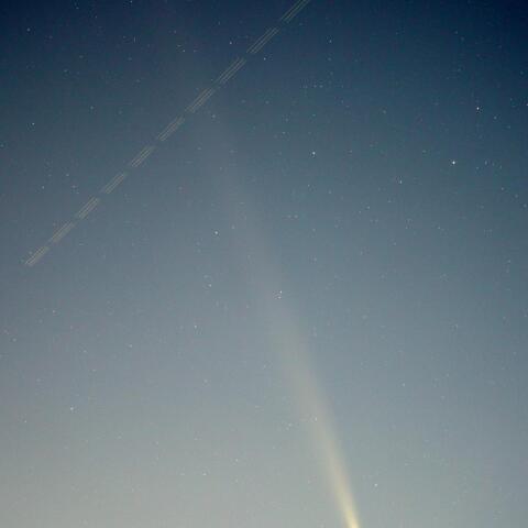 10月16日のC/2023 A3　紫金山・アトラス彗星