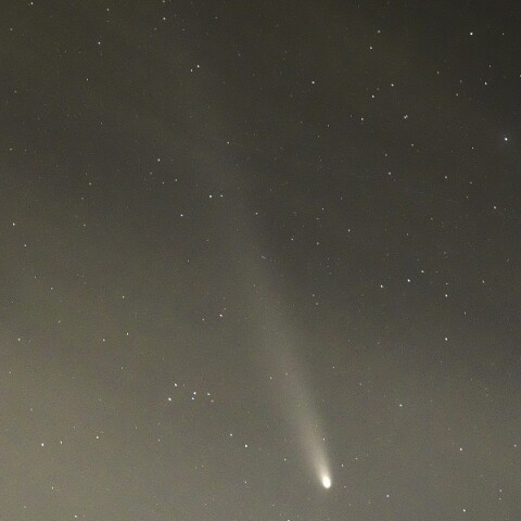 10月21日のC/2023 A3　紫金山・アトラス彗星