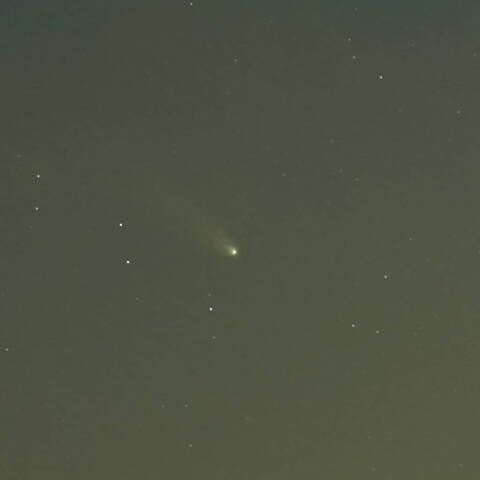 12月28日のレナード彗星