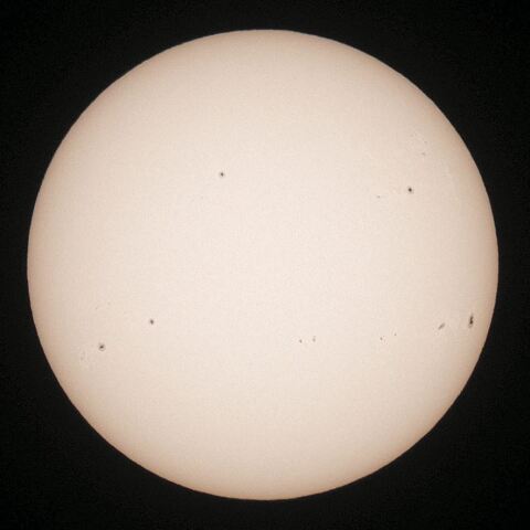 12月12日の太陽黒点