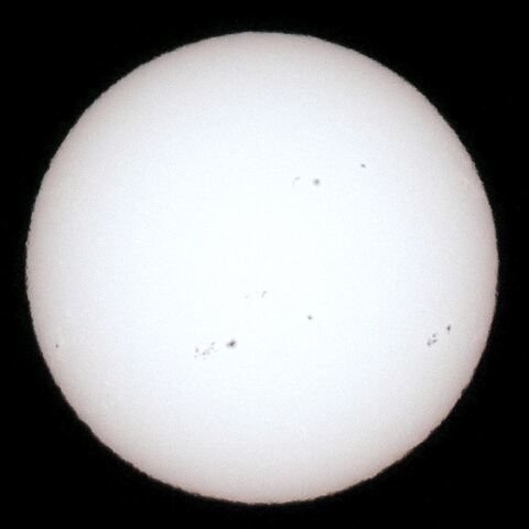 12月15日の太陽黒点